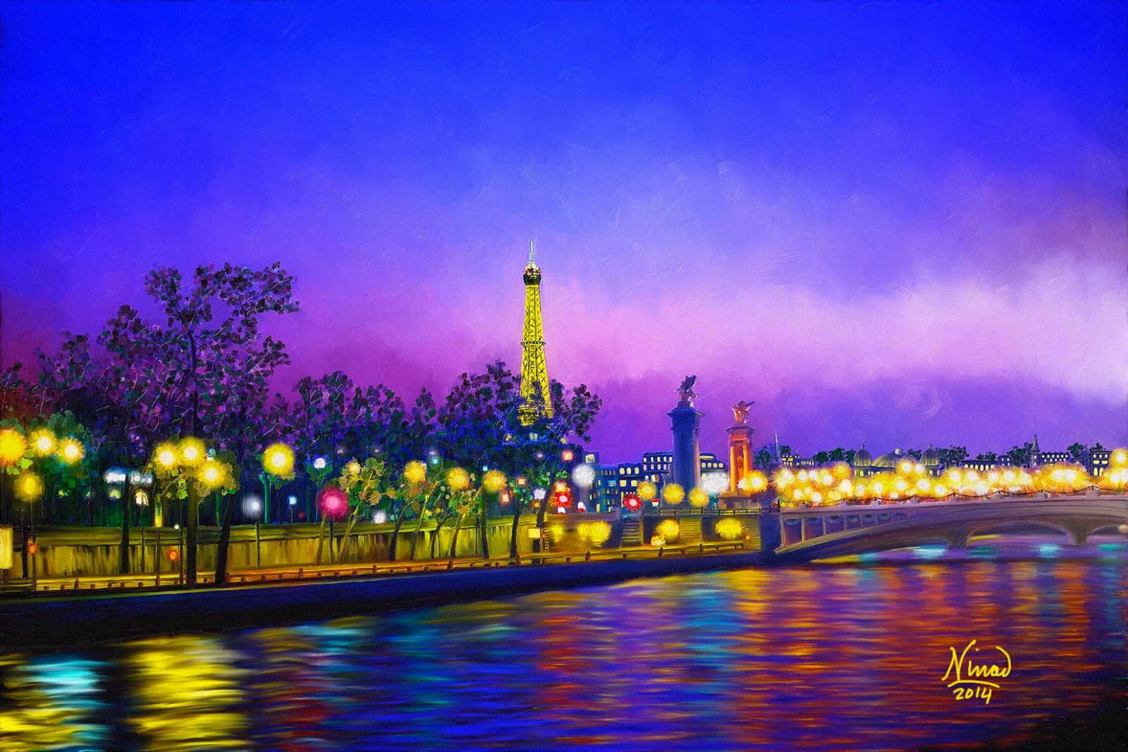 Evening in Paris